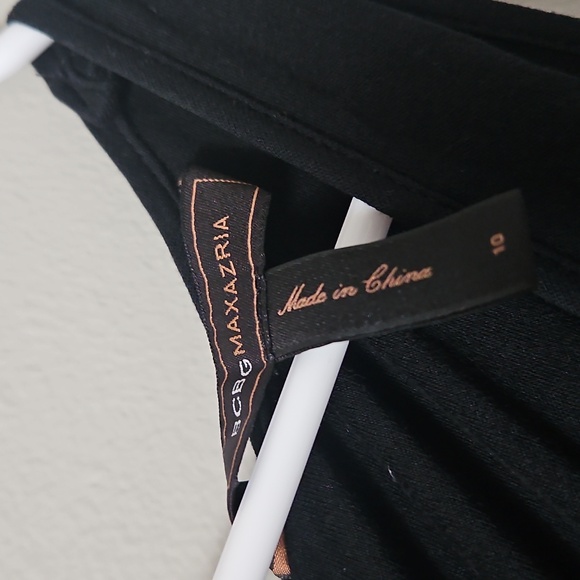 BCBGMaxAzria Silk Cotton Dress/Size 10  come with belt - Picture 4 of 9